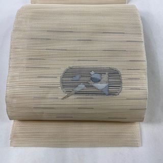 名古屋帯 秀品 正絹 【中古】(帯)