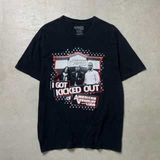 00年代 AMERICAN JEWELAY and LOAN アドバタイジング プリントTシャツ メンズXL(Tシャツ/カットソー(半袖/袖なし))