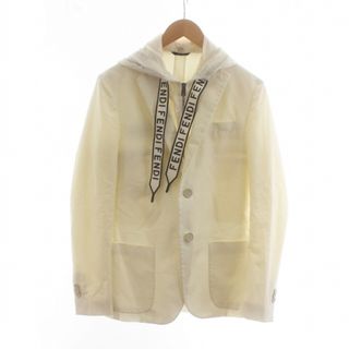 FENDI - FENDI Layered Hooded Blazer ナイロンジャケット