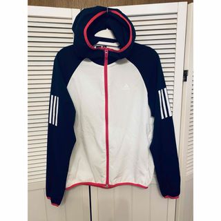 アディダス(adidas)のadidas アディダス　M〜L パーカー ウィンドブレーカー　薄手(パーカー)