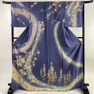 訪問着 身丈169.5cm 裄丈68cm 正絹 逸品 【中古】(着物)