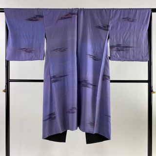 道中着 身丈115cm 裄丈67.5cm 正絹 美品 逸品 【中古】(着物)