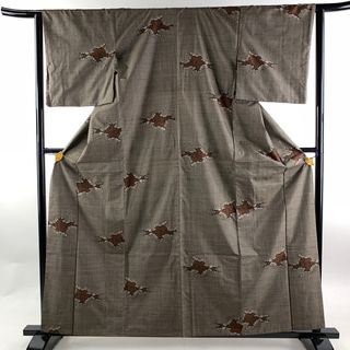 大島紬 身丈162cm 裄丈63cm 正絹 美品 秀品 【中古】(着物)