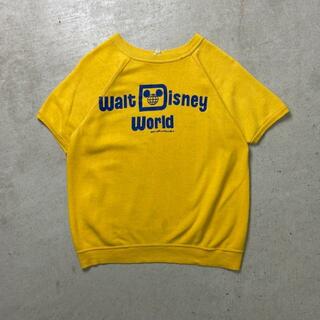 70年代 Walt Disney World ウォルトディズニーワールド プリント スウェットシャツ レディースS-M相当 メンズ(トレーナー/スウェット)