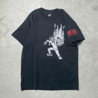 90年代 USA製 UNKNOWN BLACKLIST プリントTシャツ メンズL(Tシャツ/カットソー(半袖/袖なし))