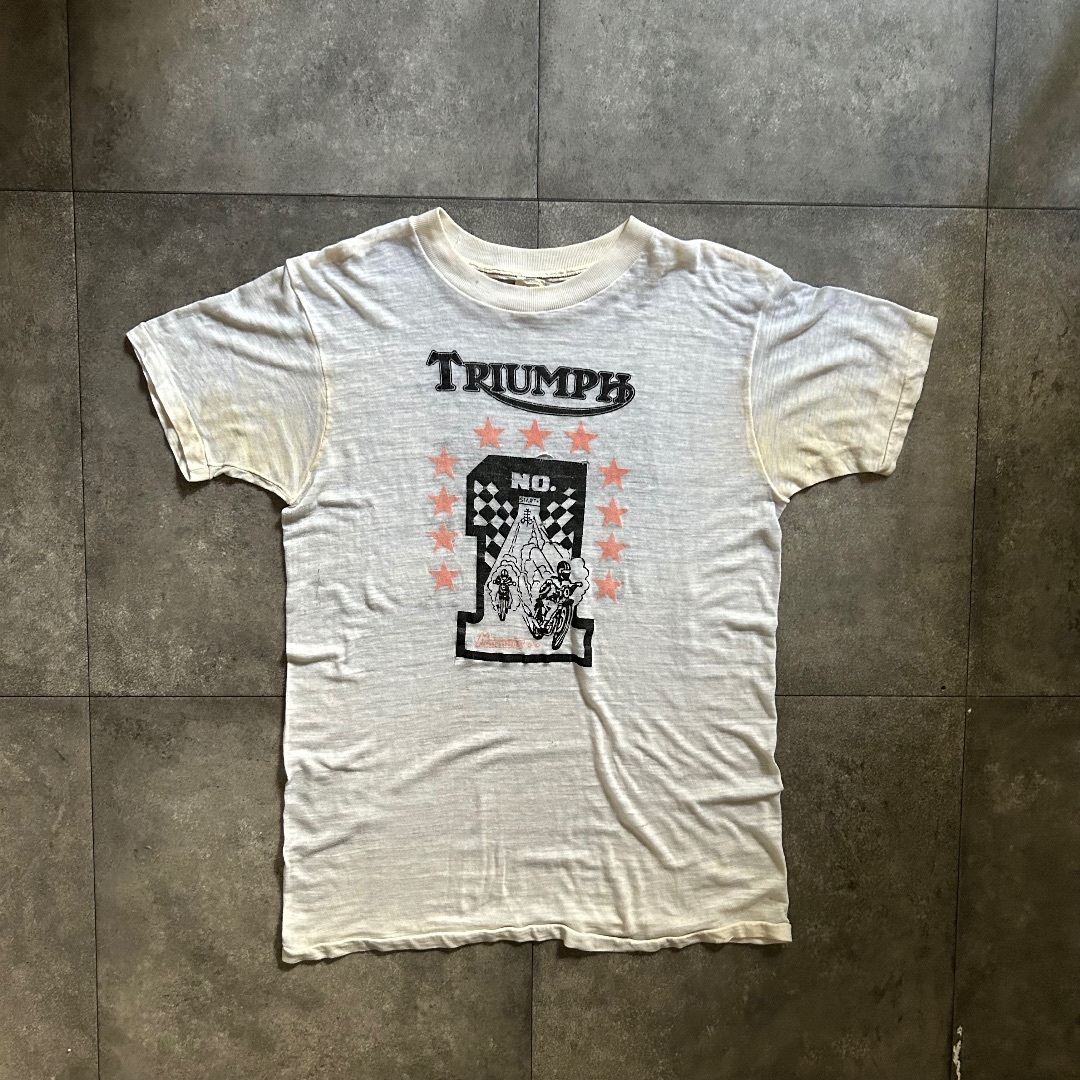 Healthknit - 70s ヘルスニット ヴィンテージtシャツ USA製 triumph