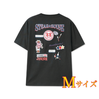 【新品/タグ付】 ステーキ88 Tシャツ Mサイズ 黒(Tシャツ/カットソー(半袖/袖なし))