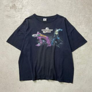 00年代 MORTAL COMBAT VS DC UNIVERSE キャラクター ゲーム プリントTシャツ メンズXL(Tシャツ/カットソー(半袖/袖なし))