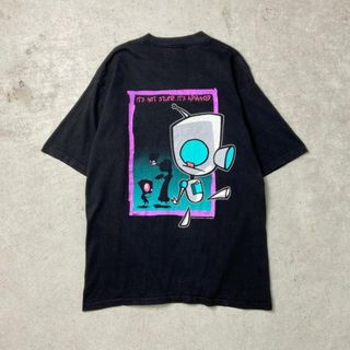 00年代 インベーダー・ジム アニメ キャラクタープリントTシャツ メンズM(Tシャツ/カットソー(半袖/袖なし))