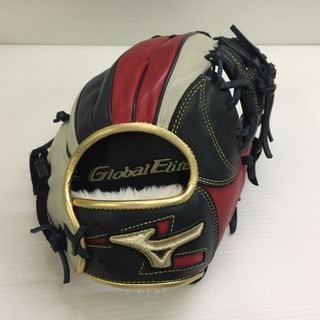 ミズノ(MIZUNO)の中古品 ミズノ MIZUNO グローバルエリート 軟式 内野手用グローブ 1AJGR28303 1326(グローブ)