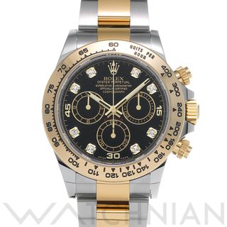 ロレックス(ROLEX)の中古 ロレックス ROLEX 116503G ランダムシリアル ブラック /ダイヤモンド メンズ 腕時計(腕時計(アナログ))