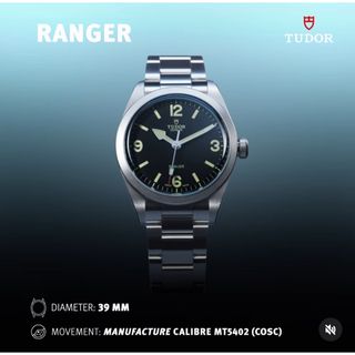 Tudor - ❤️TUDOR チューダー レンジャー RANGER 79950-0001 時計