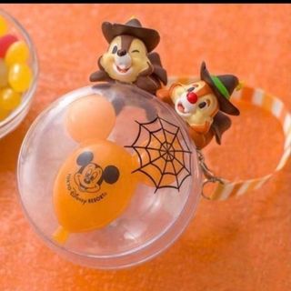 ディズニー(Disney)のディズニーハロウィン スナックケース　チップ&デール バルーン スーベニア(キャラクターグッズ)