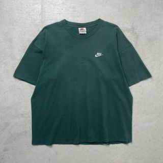 ナイキ(NIKE)の90年代 USA製 NIKE ナイキ スウォッシュロゴ 刺繍 Tシャツ メンズXL(Tシャツ/カットソー(半袖/袖なし))