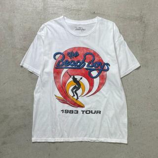 THE BEACH BOYS ビーチボーイズ バンドTシャツ バンT ツアーT メンズL(Tシャツ/カットソー(半袖/袖なし))