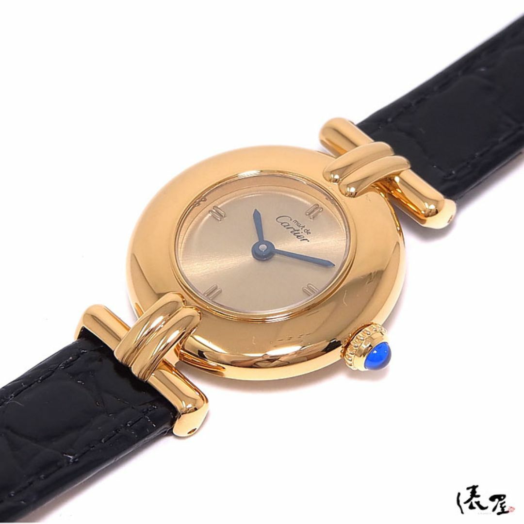 最新 Cartier - 【極美品】カルティエ マストコリゼ ゴールド 時計
