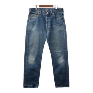 リーバイス(Levi's)のLevi's リーバイス 501 デニムパンツ ブルー (メンズ W36 L32) 中古 古着 Q7659(デニム/ジーンズ)