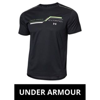 アンダーアーマー(UNDER ARMOUR)の2020 UNDERARMOUR メッシュ　ランニング　Tシャツ　ブラック　XL(ウェア)