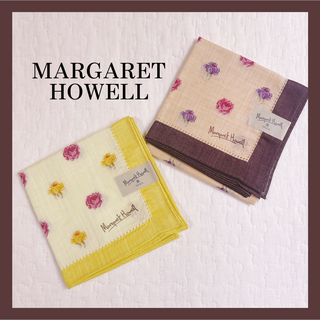 マーガレットハウエル(MARGARET HOWELL)のマーガレットハウエル Margaret Hawell  ハンカチ 2枚セット(ハンカチ)
