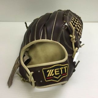 ゼット(ZETT)の中古品 ゼット ZETT プロステイタス 軟式 内野手用オーダーグローブ BRGPRO 刺繍入り 1309(グローブ)