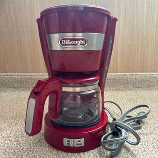 デロンギ(DeLonghi)のDeLonghi デロンギ ICM14011J-R RED コーヒーメーカー(コーヒーメーカー)