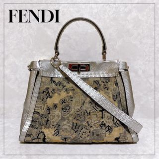 FENDI - フェンディ　FENDI ピーカブー　レギュラー　セレリア　2way 希少　レア