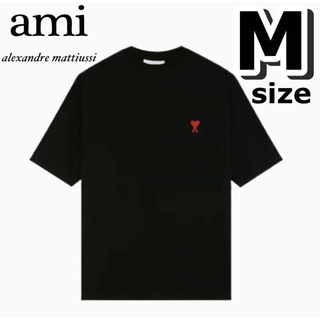 Amiparis　アミパリス　Tシャツ　Mサイズ　男女兼用　黒　ブラック