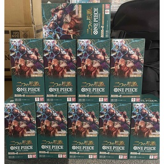 バンダイ(BANDAI)のONEPIECEカードゲーム二つの伝説(OP-08) 10box 新品テープ付き(Box/デッキ/パック)