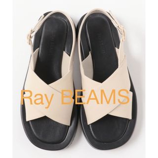 Ray BEAMS / クロス ベルト サンダル