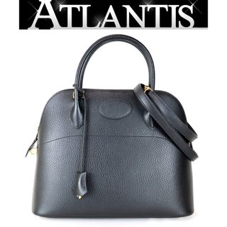 エルメス(Hermes)の【広尾店】エルメス HERMES ヴィンテージ ボリード31 2WAYバッグ アルデンヌ 黒 〇Z刻印（1996年製） G金具 【14009】(ハンドバッグ)