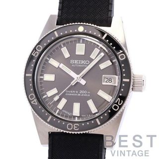 セイコー(SEIKO)のセイコー 【SEIKO】 プロスペックス ダイバースキューバ 1965 復刻デザイン SBEN003 (6L37-00A0) メンズ ブラック ステンレススティール 腕時計 時計 PROSPEX DIVER SCUBA 1965 RE-CREATION LIMITED TO 1965 BLACK SS 【中古】 (腕時計(アナログ))