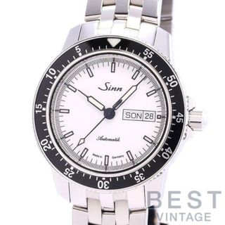 シン(SINN)のジン 【SINN】 インストゥルメント ウォッチ 104 104.ST.SA.IW.5M メンズ ホワイト ステンレススティール 腕時計 時計 INSTRUMENT WATCHES 104 WHITE SS 【中古】 (腕時計(アナログ))