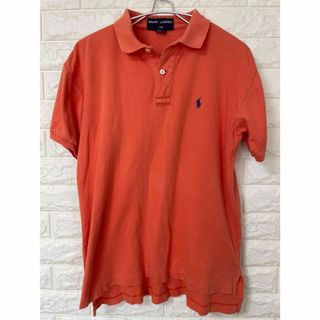 ポロラルフローレン(POLO RALPH LAUREN)のPOLO SPORT RALPH LAUREN オレンジ ポロシャツ Lサイズ(ポロシャツ)