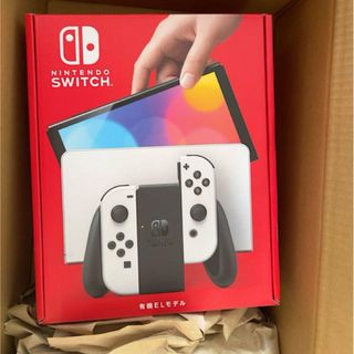 ニンテンドースイッチ(Nintendo Switch)の２台セット　Switch 有機EL 本体  新品 ネオン ホワイト(家庭用ゲーム機本体)