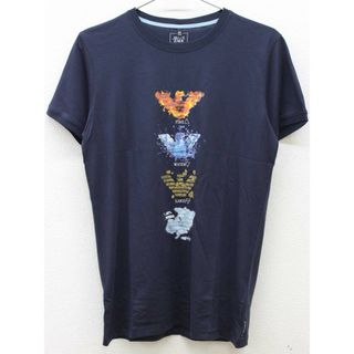 アルマーニ ジュニア(ARMANI JUNIOR)の【夏物 新入荷!】新品 未使用品◇アルマーニ ジュニア/Armani Junior ◇175cm 半袖Tシャツ/半袖カットソー 紺 子供服 キッズ kids ジュニア 男の子 夏 tops 125042(Tシャツ/カットソー)