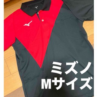 ミズノ(MIZUNO)のミズノ ゲームシャツ Mサイズ バドミントン テニス ウエア 半袖 ポロシャツ(Tシャツ/カットソー(半袖/袖なし))