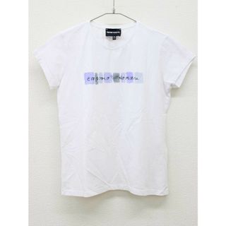 エンポリオアルマーニ(Emporio Armani)の【夏物 新入荷!】◇エンポリオアルマーニ/EMPORIO ARMANI◇166cm 半袖Tシャツ/半袖カットソー 白【中古】子供服 キッズ kids ジュニア 女の子 夏 tops 125042(Tシャツ/カットソー)