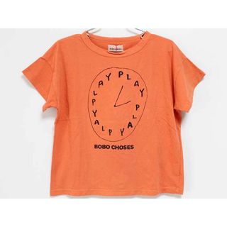 【夏物 新入荷!】新品 未使用品‡ボボショーズ/BOBO CHOSES‡110cm 半袖Tシャツ/半袖カットソー オレンジ系 子供服 キッズ kids 男の子 女の子 夏 tops 125042