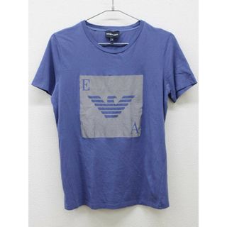 エンポリオアルマーニ(Emporio Armani)の【夏物 新入荷!】◇エンポリオアルマーニ/EMPORIO ARMANI◇175cm 半袖Tシャツ/半袖カットソー ブルー×グレー【中古】子供服 キッズ kids ジュニア 男の子 夏 tops 125042(Tシャツ/カットソー)