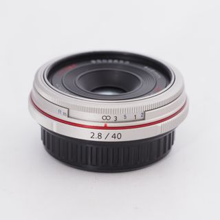 ペンタックス(PENTAX)のPENTAX HD ペンタックス-DA 40mmF2.8 Limited シルバー 超軽量薄型パンケーキレンズ, DA リミテッド 21400 #9872(レンズ(単焦点))