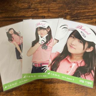 ノギザカフォーティーシックス(乃木坂46)の乃木坂46 伊藤万理華 ゴルフウェア 生写真 コンプ(アイドルグッズ)