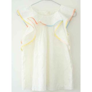 Chloe - 【夏物 新入荷!】†クロエ/Chloe†140cm(10) 半袖ブラウス 白【中古】子供服 キッズ kids ジュニア 女の子 夏 tops 425042