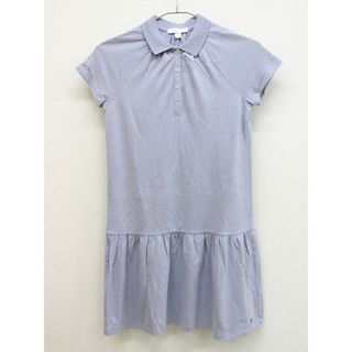 バーバリー(BURBERRY)の【夏物 新入荷!】▲バーバリー/BURBERRY▲164cm(14Y) 半袖ポロワンピース グレー【中古】子供服 キッズ kids ジュニア 女の子 夏 onepi 515042(ワンピース)