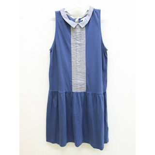 バーバリー(BURBERRY)の【夏物 新入荷!】▲バーバリー/BURBERRY▲164cm(14Y) ノースリーブワンピース 紺【中古】子供服 キッズ kids ジュニア 女の子 夏 onepi 515042(ワンピース)