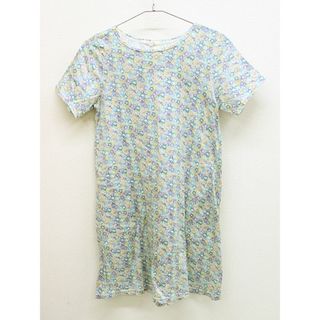 【夏物 新入荷!】▲レディーバグキッズ/LadybugKIds▲160cm(16) 半袖ワンピース グリーン系 リバティ【中古】子供服 キッズ kids ジュニア 女の子 夏 onepi 515042(ワンピース)