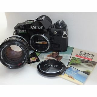 キャノンデール(Cannondale)の整備済美品★CANON★AE-I PROGRAMブラック50mm F1.4(フィルムカメラ)