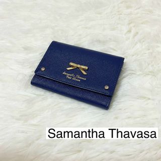 Samantha Thavasa Petit Choice - 【極美品】サマンサタバサプチチョイス リアン カード＆パスケース　ブルー