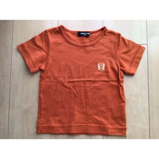 コムサイズム(COMME CA ISM)のCOMME CA ISM オレンジTシャツ 90(Tシャツ/カットソー)