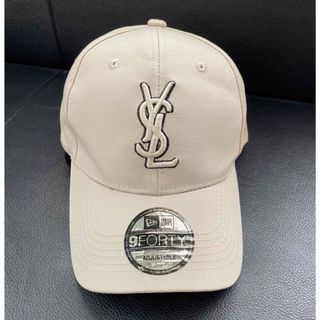 Yves Saint Laurent - サンローラン ニューエラ コラボ キャップ 新品 難あり NEWERA ベージュ