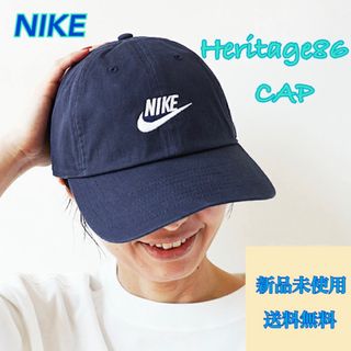 ナイキ(NIKE)のNIKE ナイキ Heritage86 キャップ ネイビー 新品未使用(キャップ)